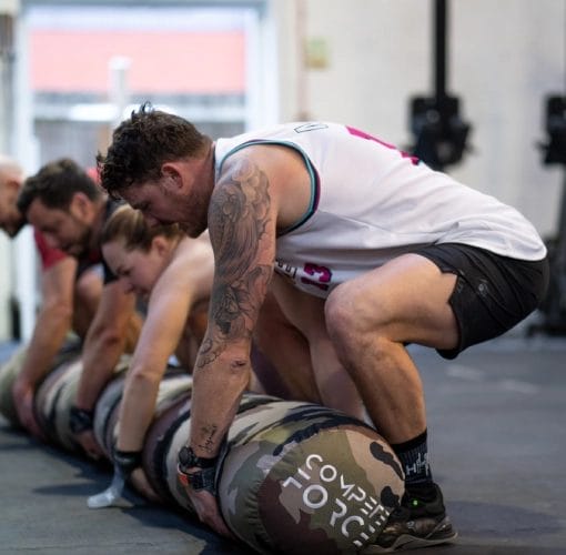 mans training in crossfit fareham